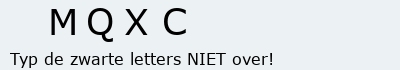 Bevestigingscode