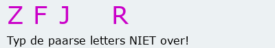 Bevestigingscode