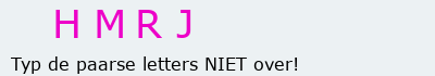 Bevestigingscode