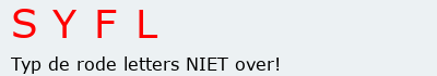 Bevestigingscode