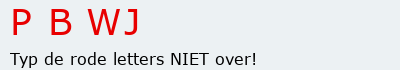 Bevestigingscode