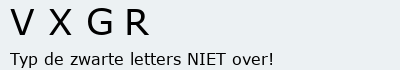 Bevestigingscode