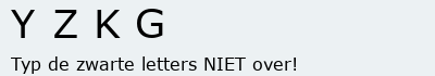 Bevestigingscode