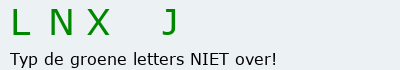 Bevestigingscode