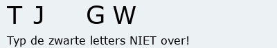 Bevestigingscode
