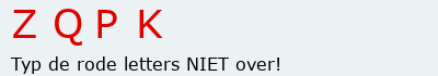 Bevestigingscode