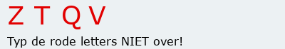Bevestigingscode