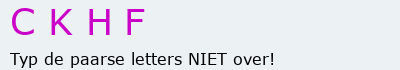 Bevestigingscode