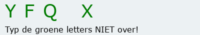 Bevestigingscode