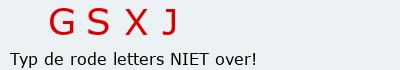 Bevestigingscode