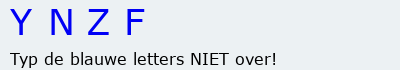 Bevestigingscode