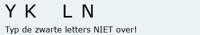 Bevestigingscode