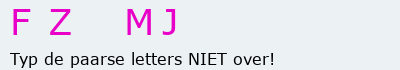 Bevestigingscode