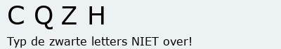 Bevestigingscode