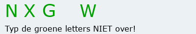 Bevestigingscode