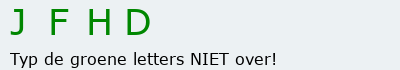 Bevestigingscode