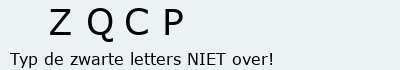 Bevestigingscode