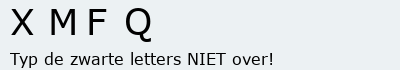Bevestigingscode