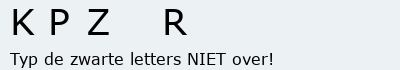 Bevestigingscode