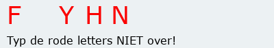 Bevestigingscode