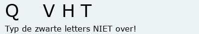 Bevestigingscode