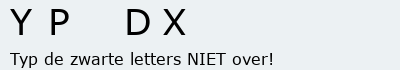 Bevestigingscode