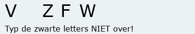 Bevestigingscode