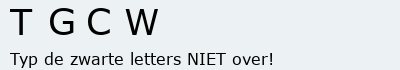 Bevestigingscode