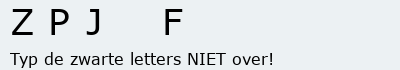 Bevestigingscode