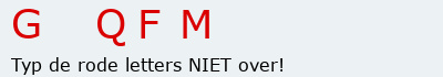 Bevestigingscode