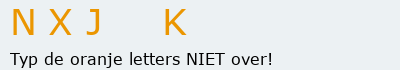 Bevestigingscode