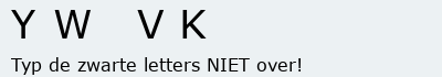 Bevestigingscode