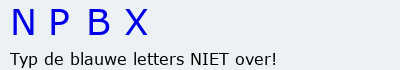 Bevestigingscode