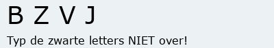 Bevestigingscode