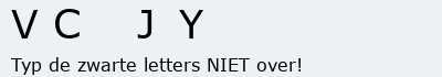 Bevestigingscode