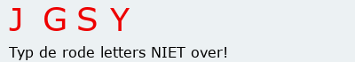 Bevestigingscode