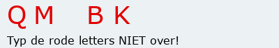 Bevestigingscode