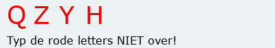 Bevestigingscode