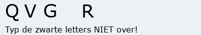 Bevestigingscode