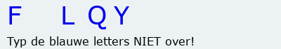 Bevestigingscode