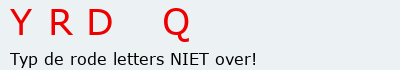 Bevestigingscode