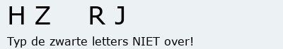 Bevestigingscode