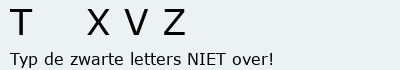 Bevestigingscode