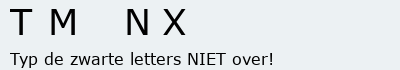 Bevestigingscode
