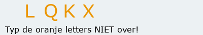 Bevestigingscode