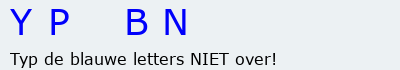 Bevestigingscode