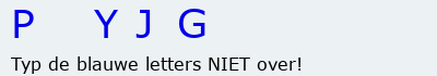 Bevestigingscode