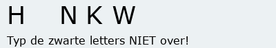 Bevestigingscode