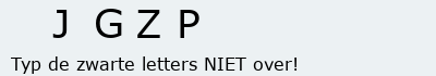 Bevestigingscode