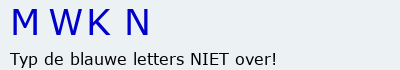 Bevestigingscode